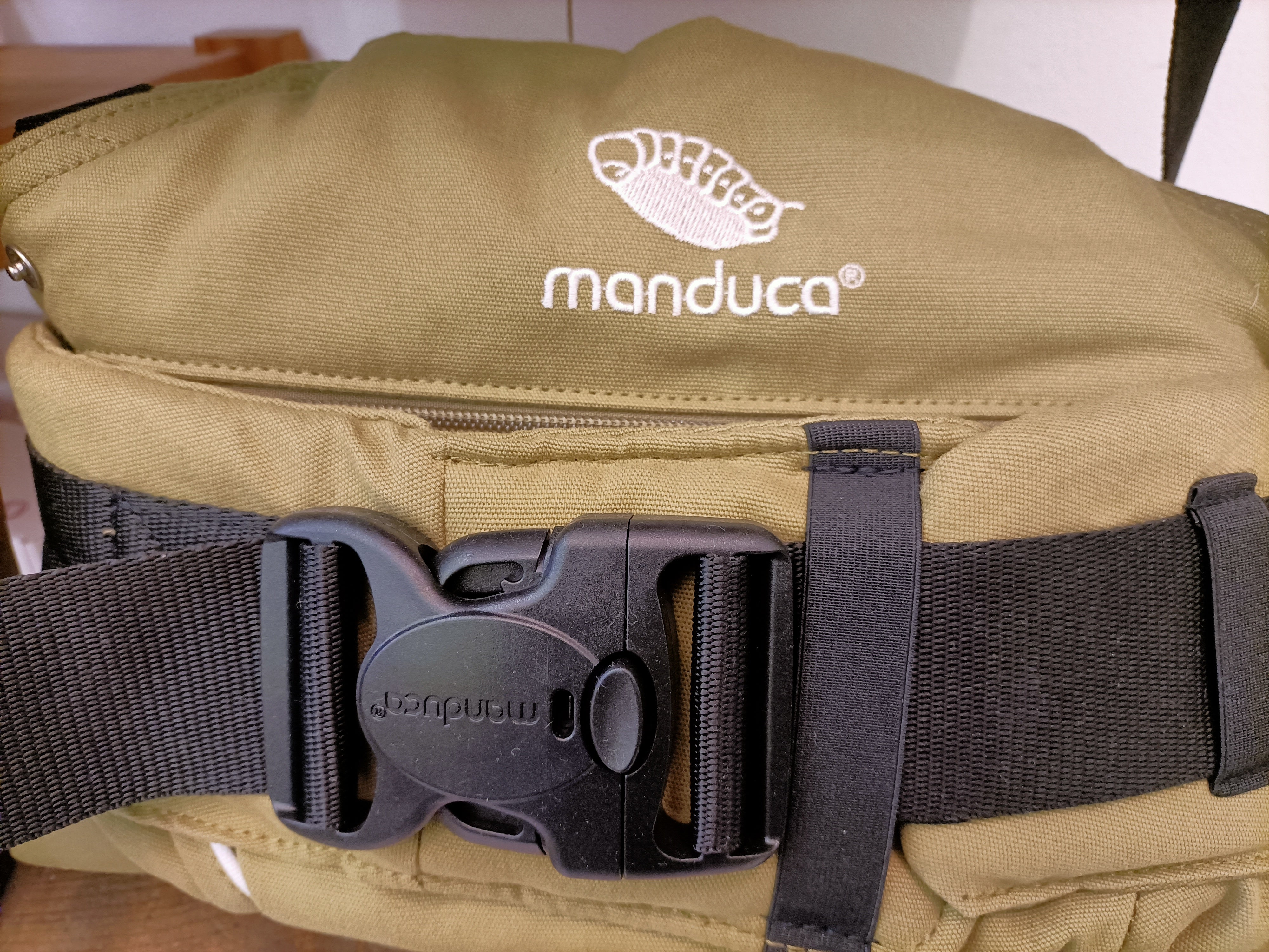 Marsupio ergonomico Manduca PureCotton // Verde Olive